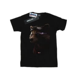 Marvel Mens Avengers Endgame Avenge The Fallen Rocket T-Shirt - XL, Black