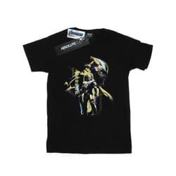 Marvel Mens Avengers Endgame Gold Thanos T-Shirt - M, Black