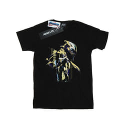 Marvel Mens Avengers Endgame Gold Thanos T-Shirt - XXL, Black