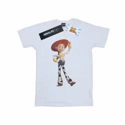 Disney Mens Toy Story Jessie Pose T-Shirt - XXL, White