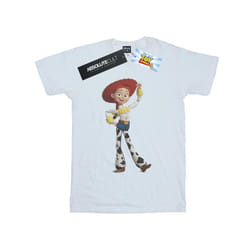 Disney Womens/Ladies Toy Story Jessie Pose Cotton Boyfriend T-Shirt - M, White