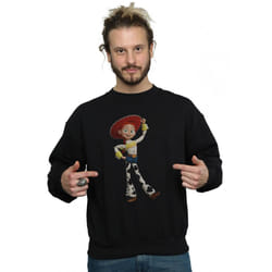 Disney Mens Toy Story Jessie Pose Sweatshirt - XXL, Black
