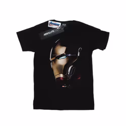 Marvel Womens/Ladies Avengers Endgame Avenge The Fallen Iron Man Cotton Boyfriend T-Shirt - S, Black