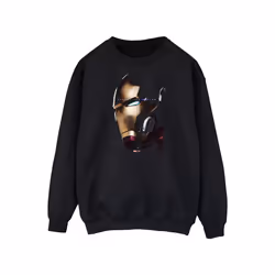 Marvel Mens Avengers Endgame Avenge The Fallen Iron Man Sweatshirt - L, Black