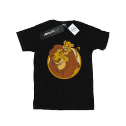 Disney Boys The Lion King Mufasa And Simba T-Shirt - 12-13 Years, Black