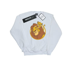 Disney Boys The Lion King Mufasa And Simba Sweatshirt - 9-11 Years, White