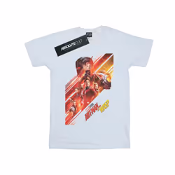 Marvel Studios Womens/Ladies Ant-Man And The Wasp Poster Cotton Boyfriend T-Shirt - XXL, White