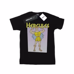 Disney Mens Hercules Muscles T-Shirt - S, Black