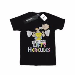 Disney Mens Hercules Do You Even Lift? T-Shirt - S, Black