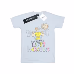 Disney Mens Hercules Do You Even Lift? T-Shirt - L, White