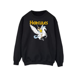 Disney Mens Hercules With Pegasus Sweatshirt - XXL, Black
