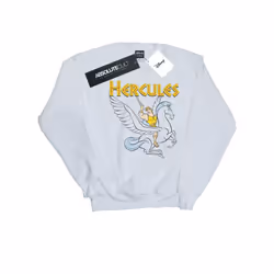 Disney Mens Hercules With Pegasus Sweatshirt - XXL, White