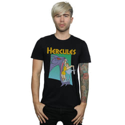 Disney Mens Hercules Hydra Fight T-Shirt - S, Black