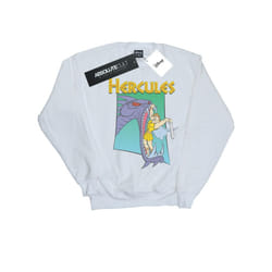 Disney Mens Hercules Hydra Fight Sweatshirt - XL, White