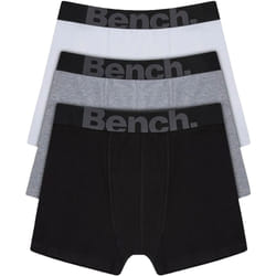 Bench Mens Conan 3 Pack Elasticated Underwear Boxers Boxer Shorts - Assorted - XL, Assorted