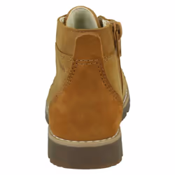 Boys Clarks Casual Ankle Boots Heath Lace - Tan, UK 1.5 Child