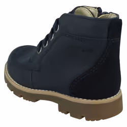 Boys Clarks Casual Ankle Boots Heath Lace - Navy, UK 7 Infant