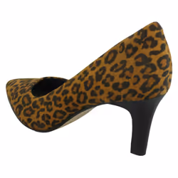 Ladies Clarks Formal Court Shoes Illeana Tulip - Animal Print, UK 5.5