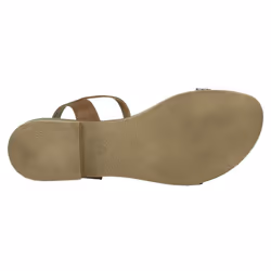 Ladies Clarks T-Bar Sandals Axelle Ray - Tan, UK 6.5