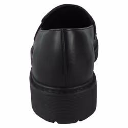 Ladies Clarks Loafer Shoes Witcombe Dawn - Black, UK 5
