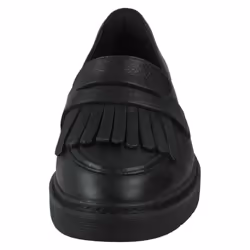 Ladies Clarks Loafer Shoes Witcombe Dawn - Black, UK 5.5