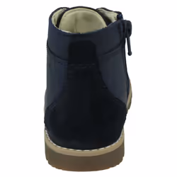 Boys Clarks Ankle Boots Heath Dash T - Navy, UK 4 Infant