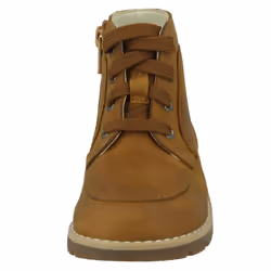Boys Clarks Ankle Boots Heath Dash T - Tan, UK 4.5 Infant