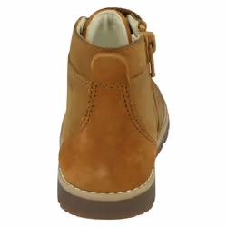 Boys Clarks Ankle Boots Heath Dash T - Tan, UK 5 Infant