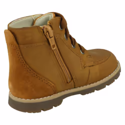Boys Clarks Ankle Boots Heath Dash T - Tan, UK 5.5 Infant