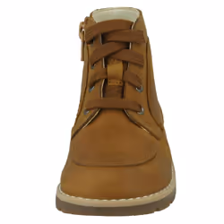 Boys Clarks Ankle Boots Heath Dash T - Tan, UK 6 Infant