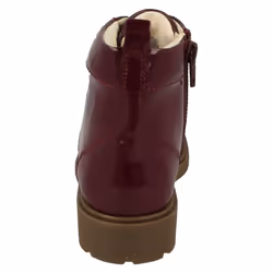 Girls Clarks Lace Up Detailed Ankle Boots Astrol Lace - Purple, UK 7.5 Infant