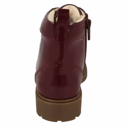 Girls Clarks Lace Up Detailed Ankle Boots Astrol Lace - Purple, UK 9 Child