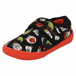 Boys Clarks Toy Story Detailed Slippers Holmly Howdy - Black, UK 5.5 Infant