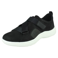 Ladies Clarks Casual Trainers Lulu Go - Animal Print, UK 5