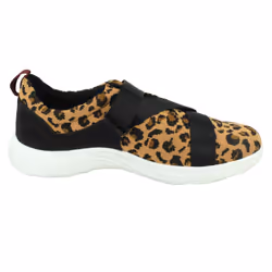 Ladies Clarks Casual Trainers Lulu Go - Animal Print, UK 5.5