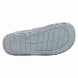 Girls Clarks Snowflake Detailed Frozen II Slippers Holmly Ice - Blue, UK 6 Infant
