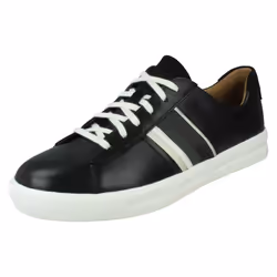 Ladies Clarks Casual Lace Up Shoes Un Maui Band - Black, UK 5