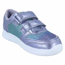 Girls Clarks Lightweight Trainers ATH Sonar - Lilac, UK 4 Infant