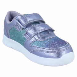 Girls Clarks Lightweight Trainers ATH Sonar - Lilac, UK 4 Infant