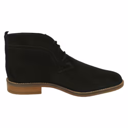 Ladies Clarks Lace Up Ankle Boots Camzin Grace - Black, UK 3