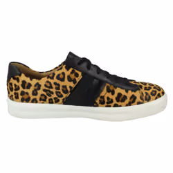 Ladies Clarks Casual Lace Up Shoes Un Maui Band - Animal Print, UK 4