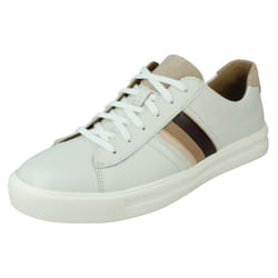 Ladies Clarks Casual Lace Up Shoes Un Maui Band - Animal Print, UK 4.5