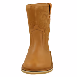 Girls Clarks Casual Mid Calf Boots Comet Pop - Tan, UK 6.5 Infant