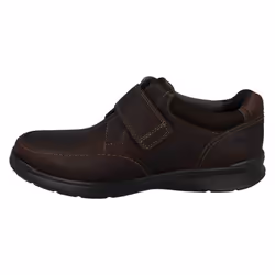 Mens Clarks Casual Shoes Cotrell Strap - Brown, UK 6