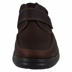 Mens Clarks Casual Shoes Cotrell Strap - Brown, UK 11