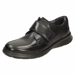 Mens Clarks Casual Shoes Cotrell Strap - Brown, UK 6