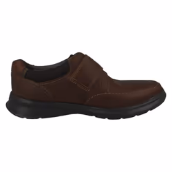 Mens Clarks Casual Shoes Cotrell Strap - Brown, UK 6