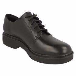 Ladies Clarks Chunky Sole Lace Up Shoes Witcombe Lace - Black, UK 4.5