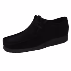 ) Clarks Originals Wallabee Men's Black Suede Shoes - 7 (Adults'