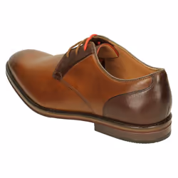 Mens Clarks Lace Up Formal Shoe Citi Stride Lace - Tan, UK 7.5